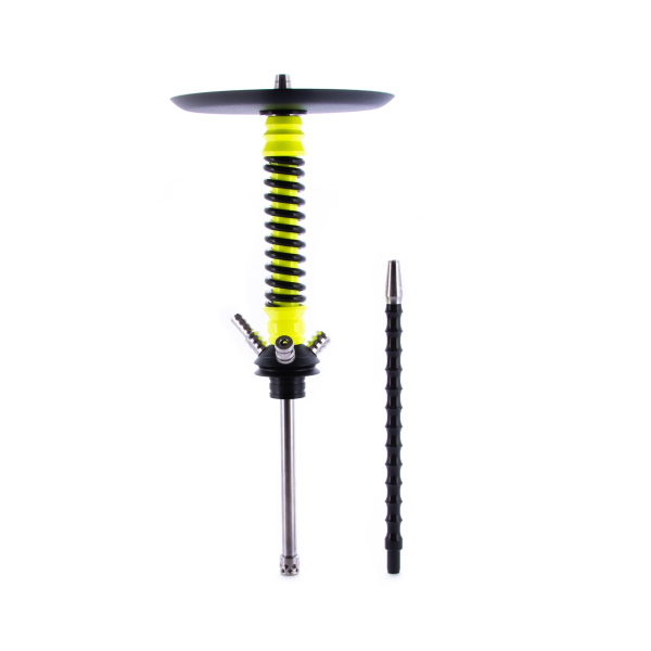 Кальян Mamay Customs Coilovers Mini Жёлтый Ф Чёрный   Гр. Bus в Калининграде