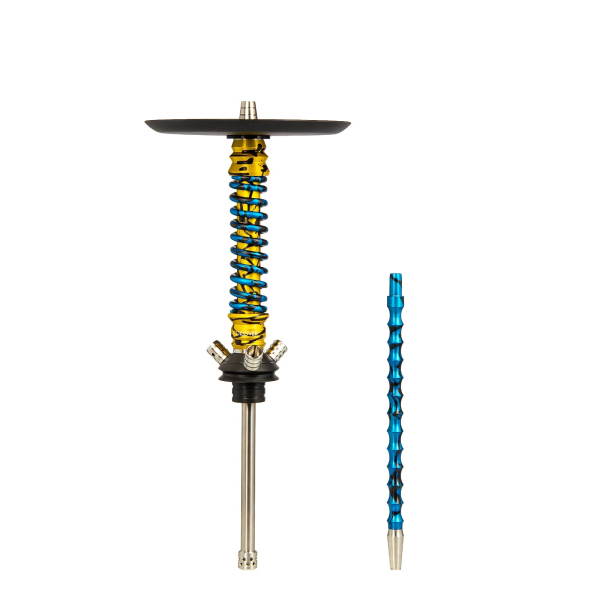 Кальян Mamay Customs Coilovers Mini Золотой Сплеш Голубой Сплеш в Калининграде