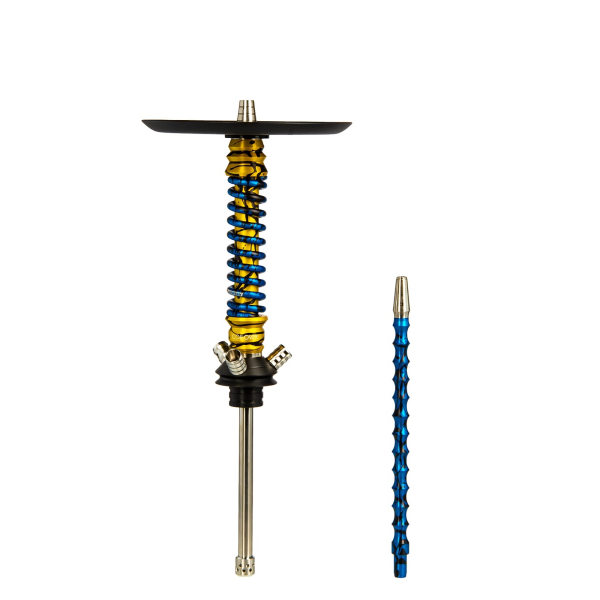 Кальян Mamay Customs Coilovers Mini Синий Сплеш Золотой Сплеш в Калининграде