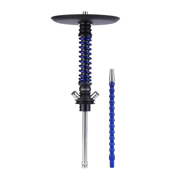 Кальян Mamay Customs Coilovers Mini Чёрно Синий Лак в Калининграде