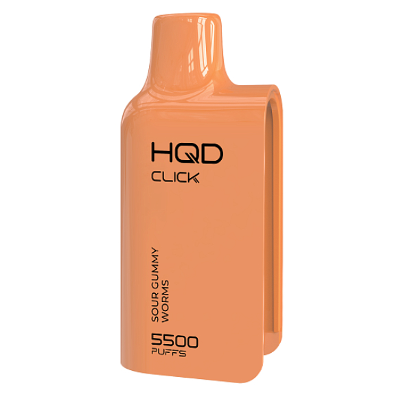 Картридж Hqd Click  Sour Gummy Worms  Кислые Мармеладные Червячки 5500 тяг в Калининграде