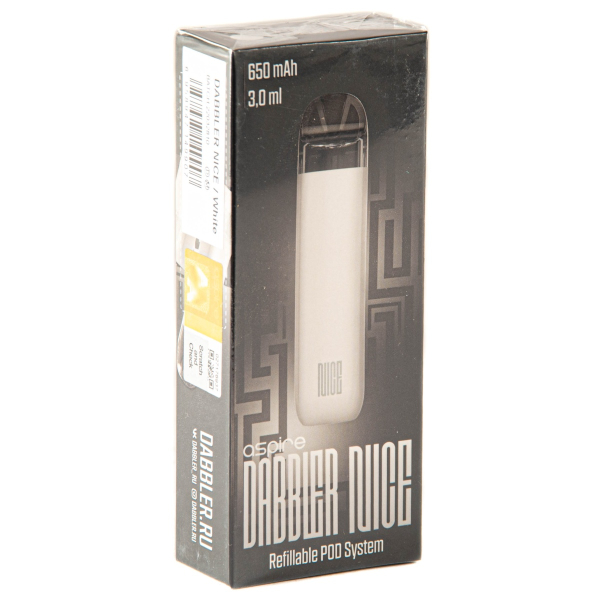 POD-система Brusko Dabbler Nice Белый в Калининграде