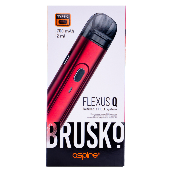 POD-система Brusko Flexus Q Красный в Калининграде