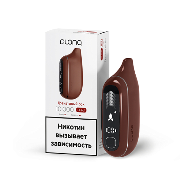 Электронка Plonq Max Pro   Гранатовый Сок 10000 затяжек в Калининграде