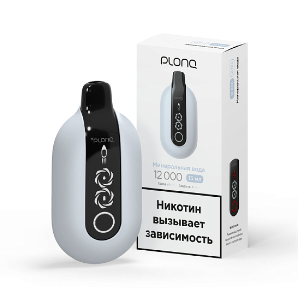 Электронка Plonq Ultra Минеральная Вода  12000 затяжек в Калининграде