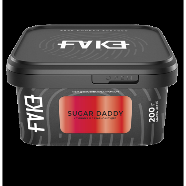 Табак Fake Sugar Daddy Клубника В Сахарной Пудре 200 грамм в Калининграде