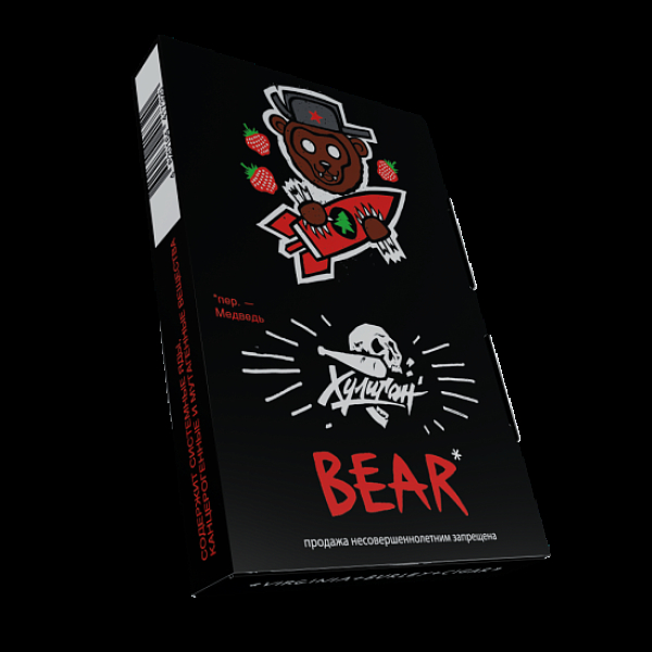 Табак Хулиган Bear Клубника С Елкой 25 грамм в Калининграде