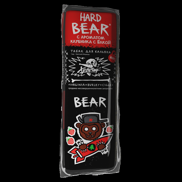 Табак Хулиган Hard Bear Клубника С Елкой 200 грамм в Калининграде