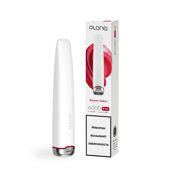 Электронка Plonq Plus Pro Вишня Арбуз 4000 затяжек в Калининграде