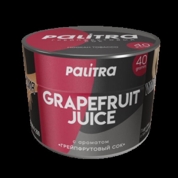 Табак Palitra Grapefruit Juice Грейпфрутовый Сок 40 грамм в Калининграде