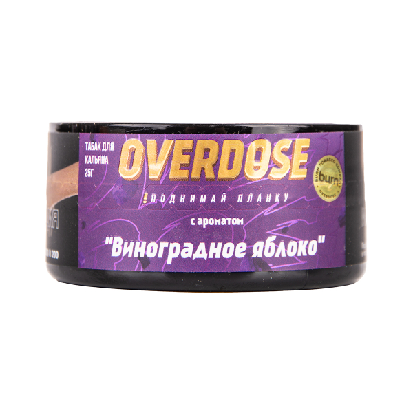 Табак Overdose Grapple 100 грамм в Калининграде