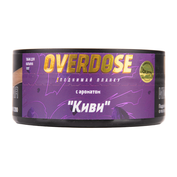 Табак Overdose Kiwi 100 грамм в Калининграде