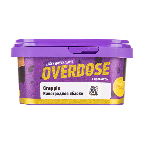 Табак Overdose Grapple 200 грамм в Калининграде
