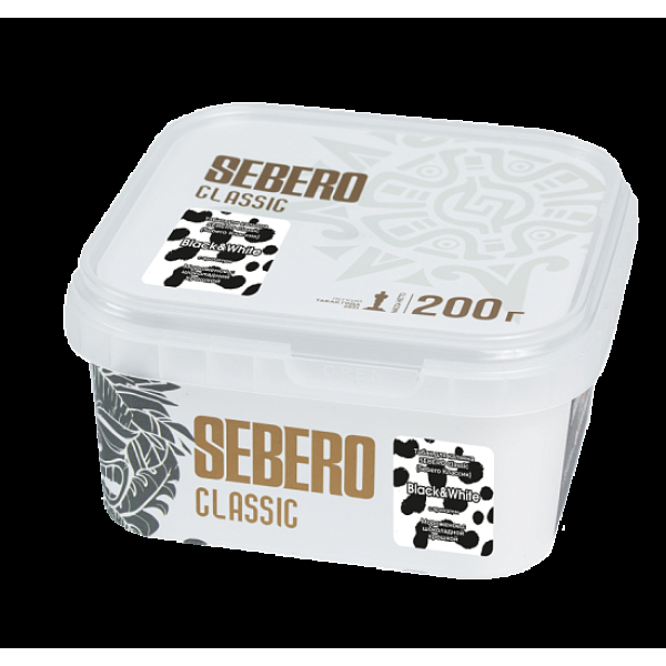 Табак Sebero Black& White 200 грамм в Калининграде