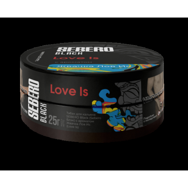 Табак Sebero Black Black Love Is 25 грамм в Калининграде
