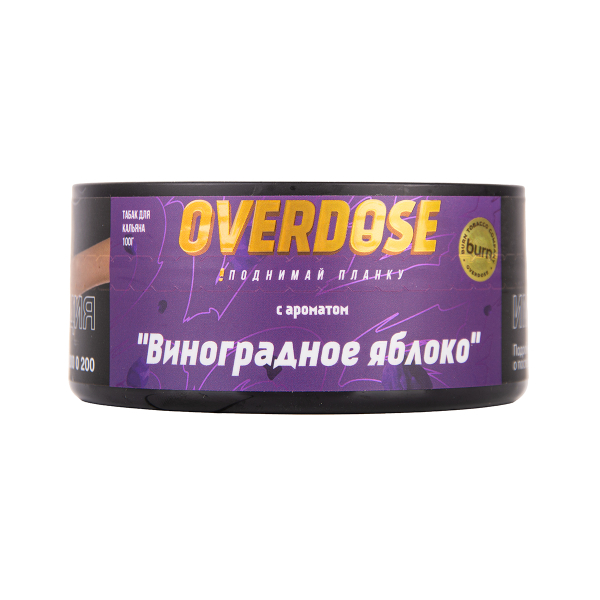 Табак Overdose Grapple 25 грамм в Калининграде