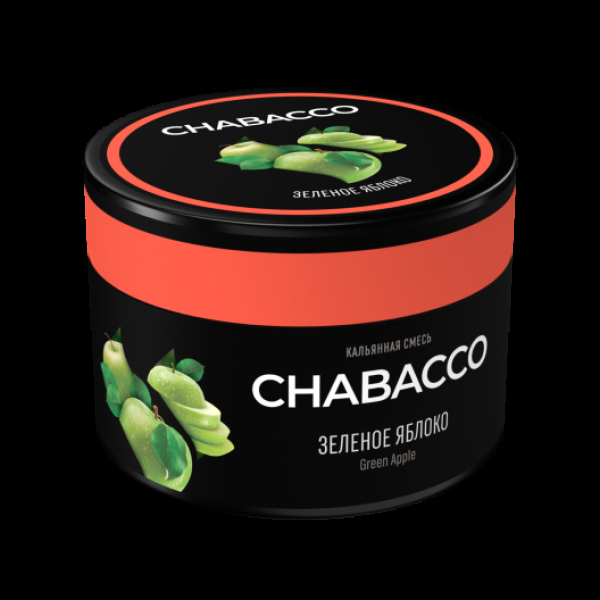 Бестабачная смесь Chabacco Medium Green Apple 40 грамм в Калининграде