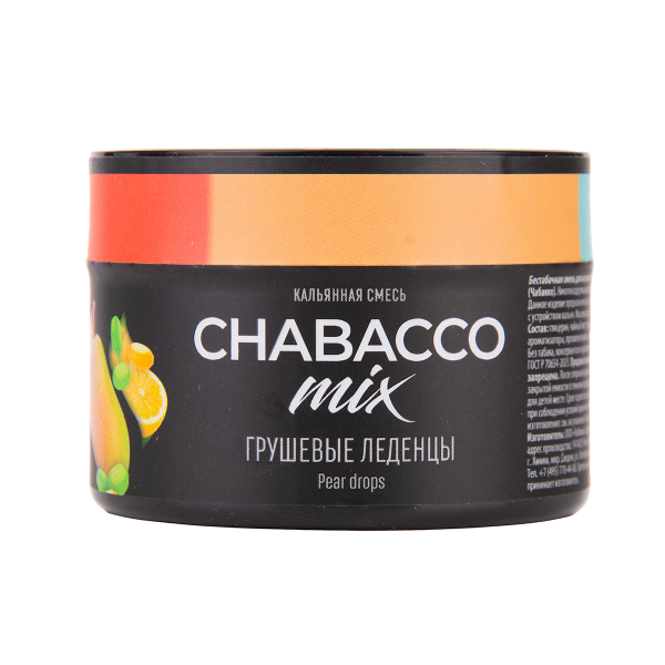 Бестабачная смесь Chabacco Mix Medium Pear Drops 40 грамм в Калининграде