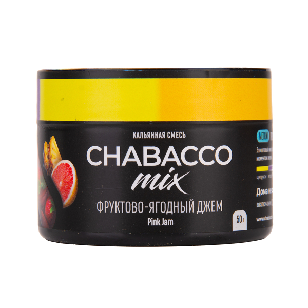 Бестабачная смесь Chabacco Mix Medium Pink Jam 40 грамм в Калининграде