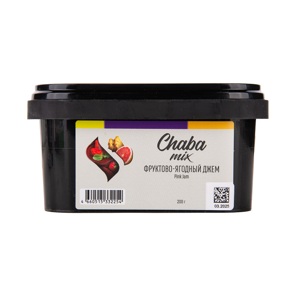 Безникотиновая смесь Chaba Pink Jam Nicotine Free 200 грамм в Калининграде