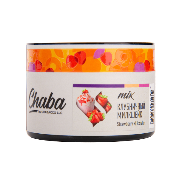 Бестабачная смесь Chaba Mix Strawberry Milkshake Nicotine Free 50 грамм в Калининграде