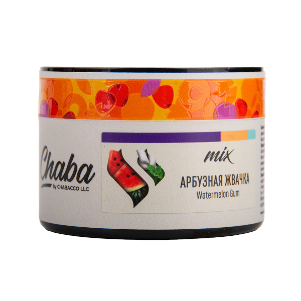Бестабачная смесь Chaba Mix Watermelon Gum Nicotine Free 50 грамм в Калининграде