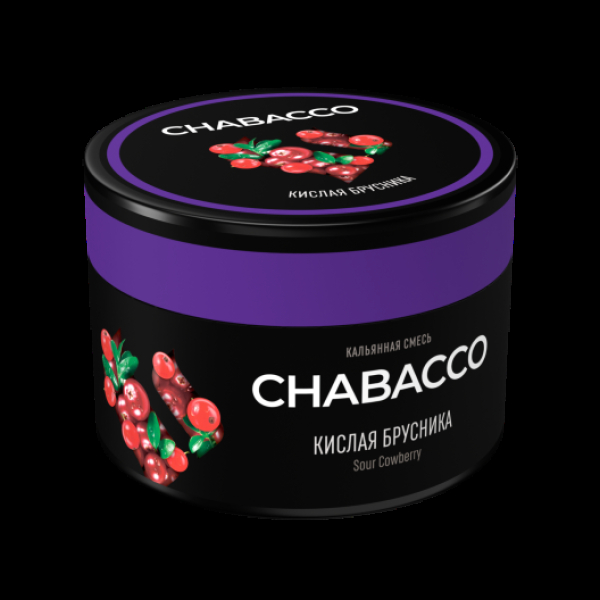 Бестабачная смесь Chabacco Medium Sour Cowberry 40 грамм в Калининграде