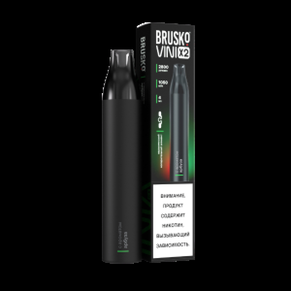 Электронка Brusko Vini X2 Арбуз 2800 затяжек в Калининграде