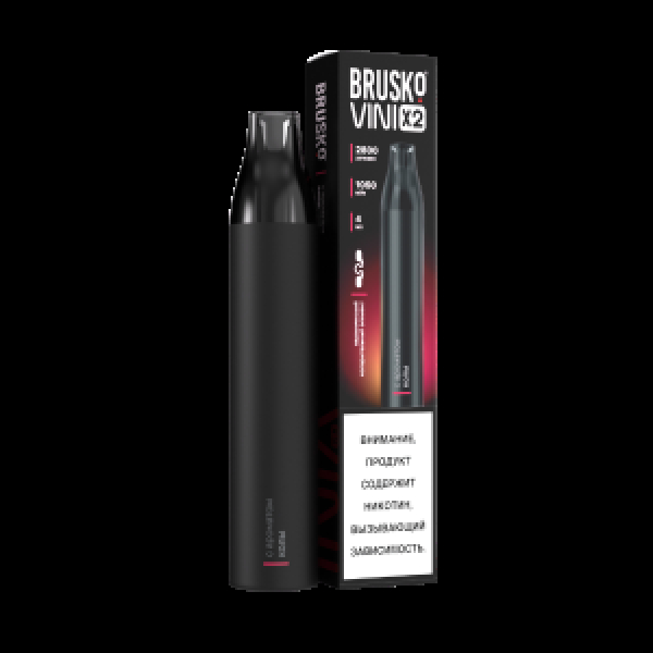 Электронка Brusko Vini X2 Кола 2800 затяжек в Калининграде