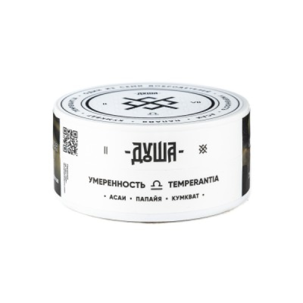 Табак Душа Temperantia Ii Умеренность Асаи Папайя Кумкват 25 грамм в Калининграде