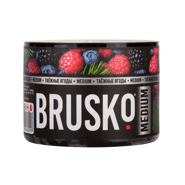 Бестабачная смесь Brusko Zero Таёжные Ягоды 50 грамм в Калининграде