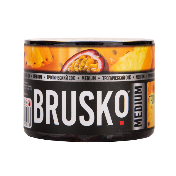 Бестабачная смесь Brusko Zero Тропический Сок 50 грамм в Калининграде