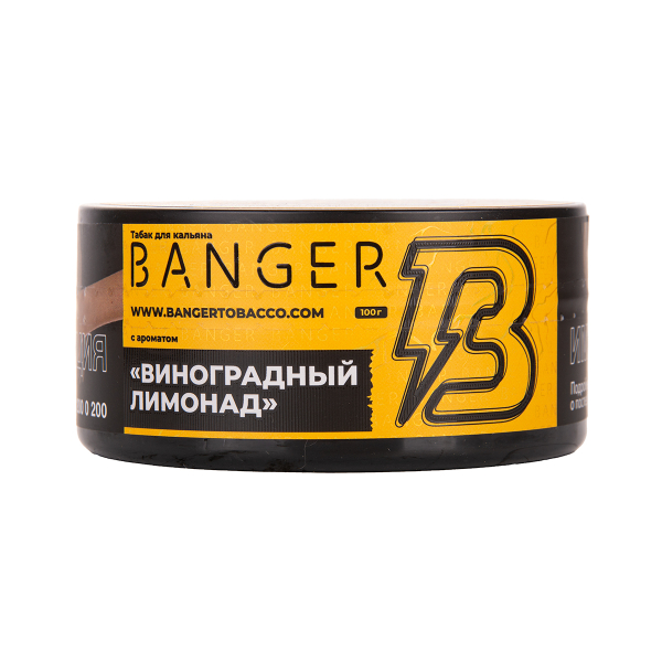 Табак Banger Grape Lemonade 100 грамм в Калининграде