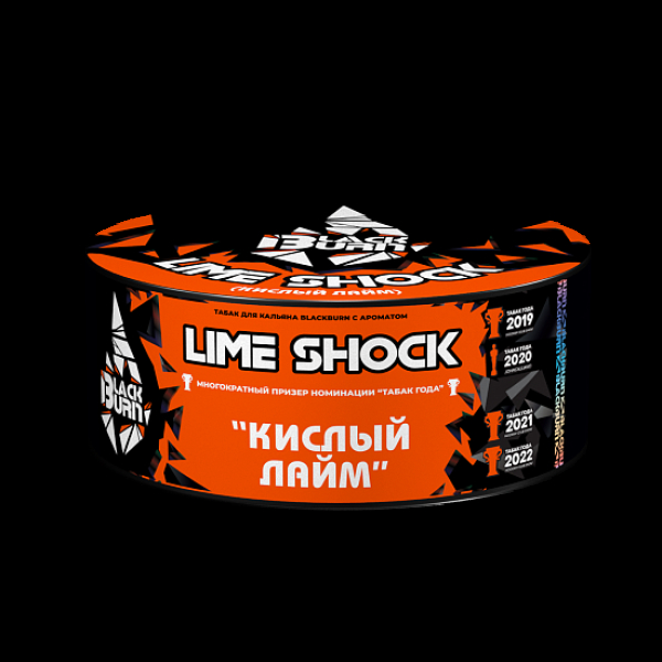 Табак BlackBurn Lime Shock 100 грамм в Калининграде