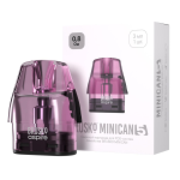 Картридж Brusko Minican 5 3 Мл 08 Ом Розовый Pink Упак. 1 Шт. в Калининграде