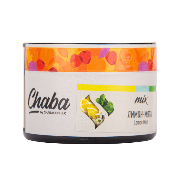 Бестабачная смесь Chaba Mix Lemon Mint Nicotine Free 40 грамм в Калининграде
