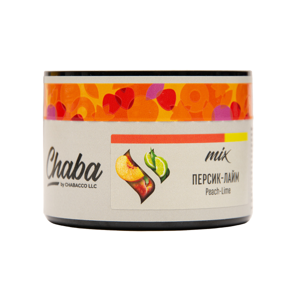 Бестабачная смесь Chaba Mix Peach Lime Nicotine Free 40 грамм в Калининграде