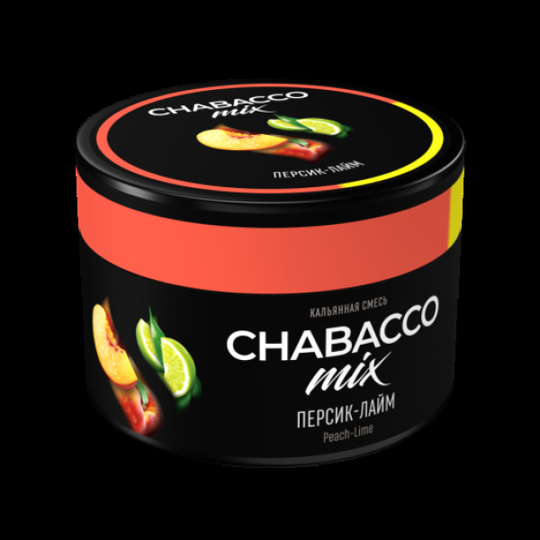 Бестабачная смесь Chabacco Mix Medium Peach Lime 40 грамм в Калининграде