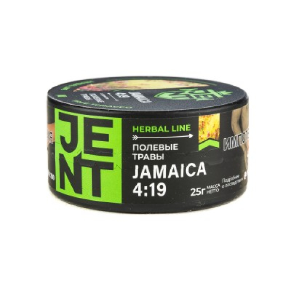 Табак Jent Herbal Line Jamaica 4 19 Полевые Травы 25 грамм в Калининграде