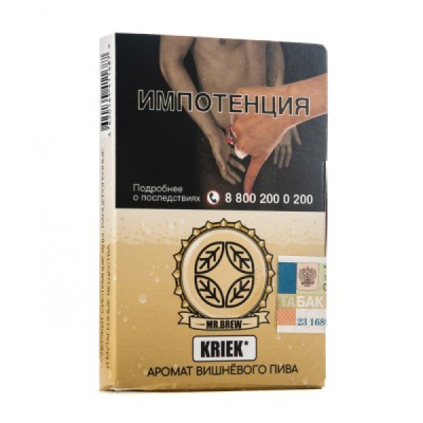 Табак Mr Brew Kriek Аромат Вишневого Пива 25 грамм в Калининграде