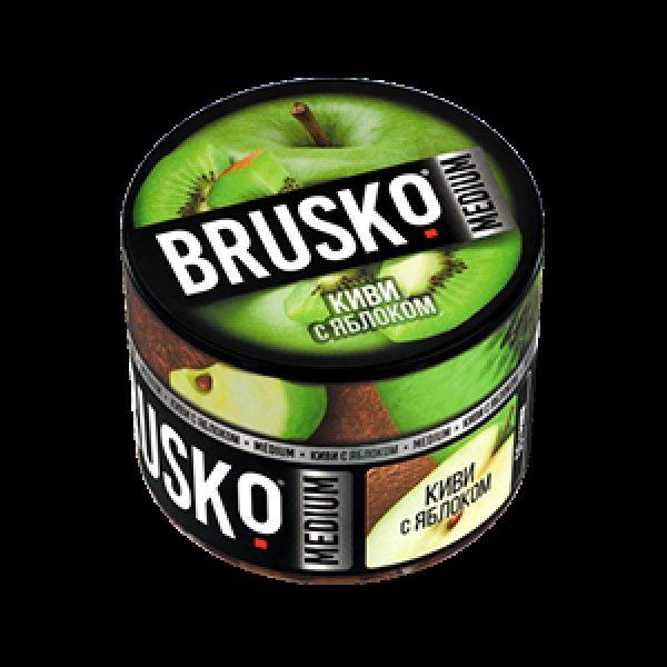 Бестабачная смесь Brusko Киви С   Яблоком 50 грамм в Калининграде