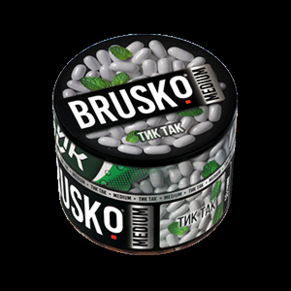Бестабачная смесь Brusko Тик Так 50 грамм в Калининграде