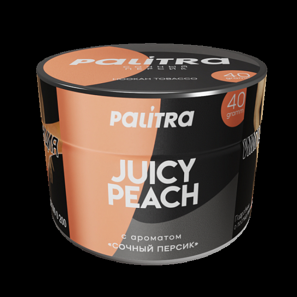 Табак Palitra Juicy Peach Сочный Персик 40 грамм в Калининграде