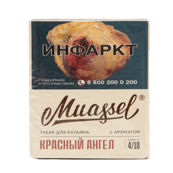 Табак Muassel Medium  Красный Ангел 40 грамм в Калининграде