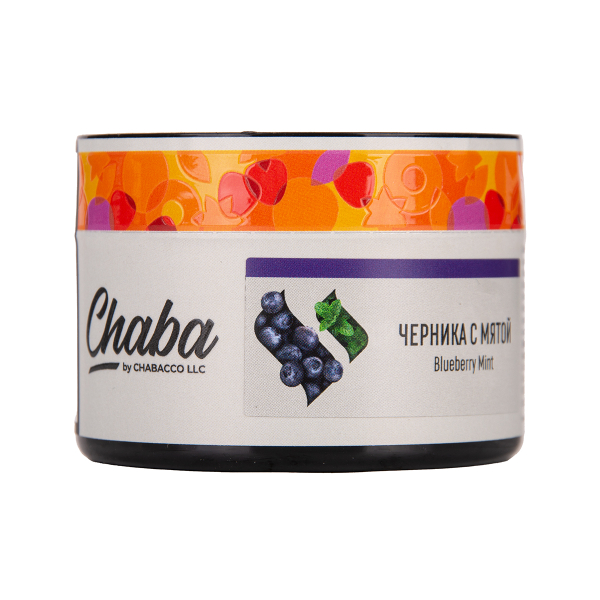 Бестабачная смесь Chaba Blueberry Mint Nicotine Free 40 грамм в Калининграде