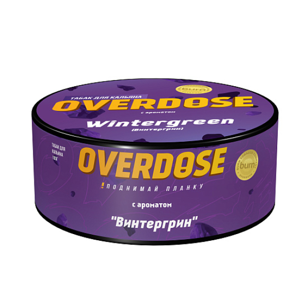 Табак Overdose Wintergreen 100 грамм в Калининграде