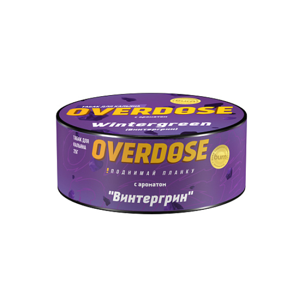Табак Overdose Wintergreen 25 грамм в Калининграде