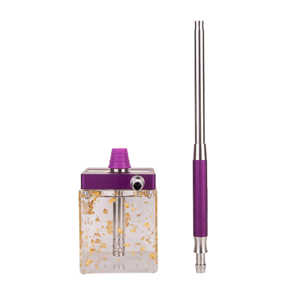 Кальян Hoob Subatom Royal Purple X Ss | Cube Mini Gold в Калининграде