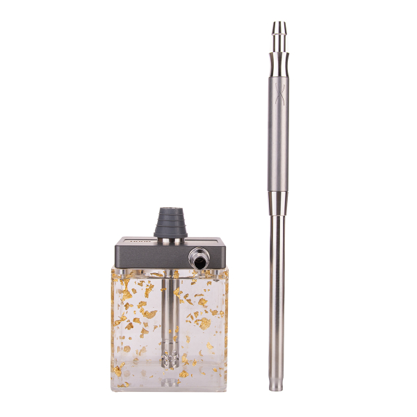 Кальян Hoob Subatom Space Grey X Ss | Cube Mini Gold в Калининграде
