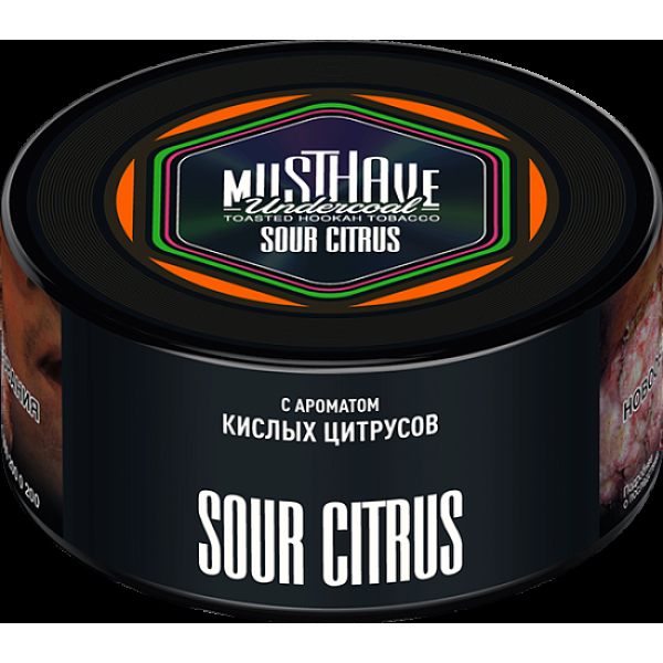 Табак Must Have Sour Citrus 125 грамм в Калининграде